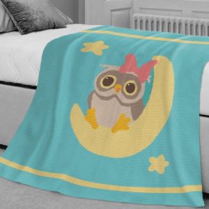 Owl on the Moon_Throw