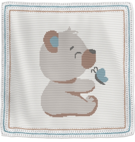 Bear & Butterfly
